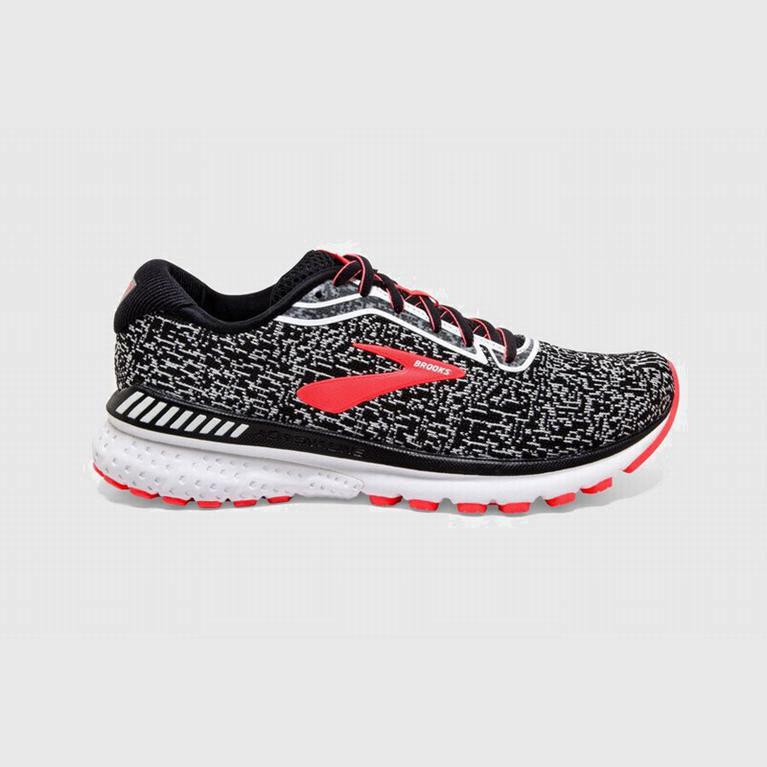 Ténis Brooks Adrenaline Gts 20 Sapatilhas De Corrida Para Estrada Mulher Pretas/Branco/Coral (08613O